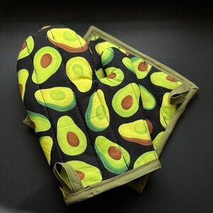 Avocado Oven Mitt and Pot holder